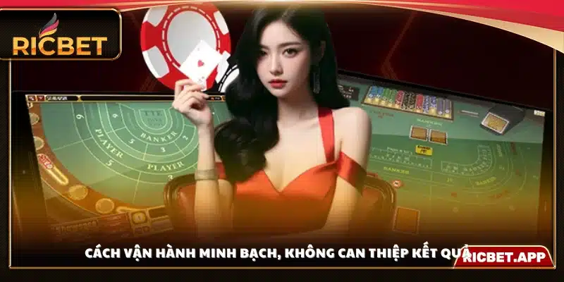 Hoạt động công khai, đảm bảo tính công bằng