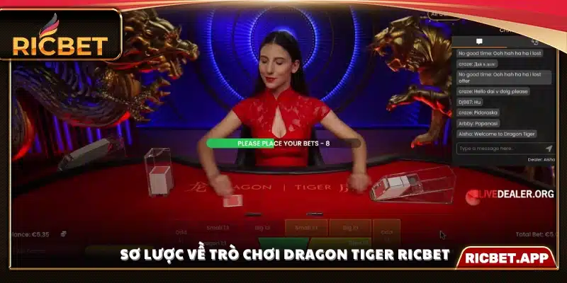 Giới thiệu tổng quan về trò chơi dragon tiger Ricbet